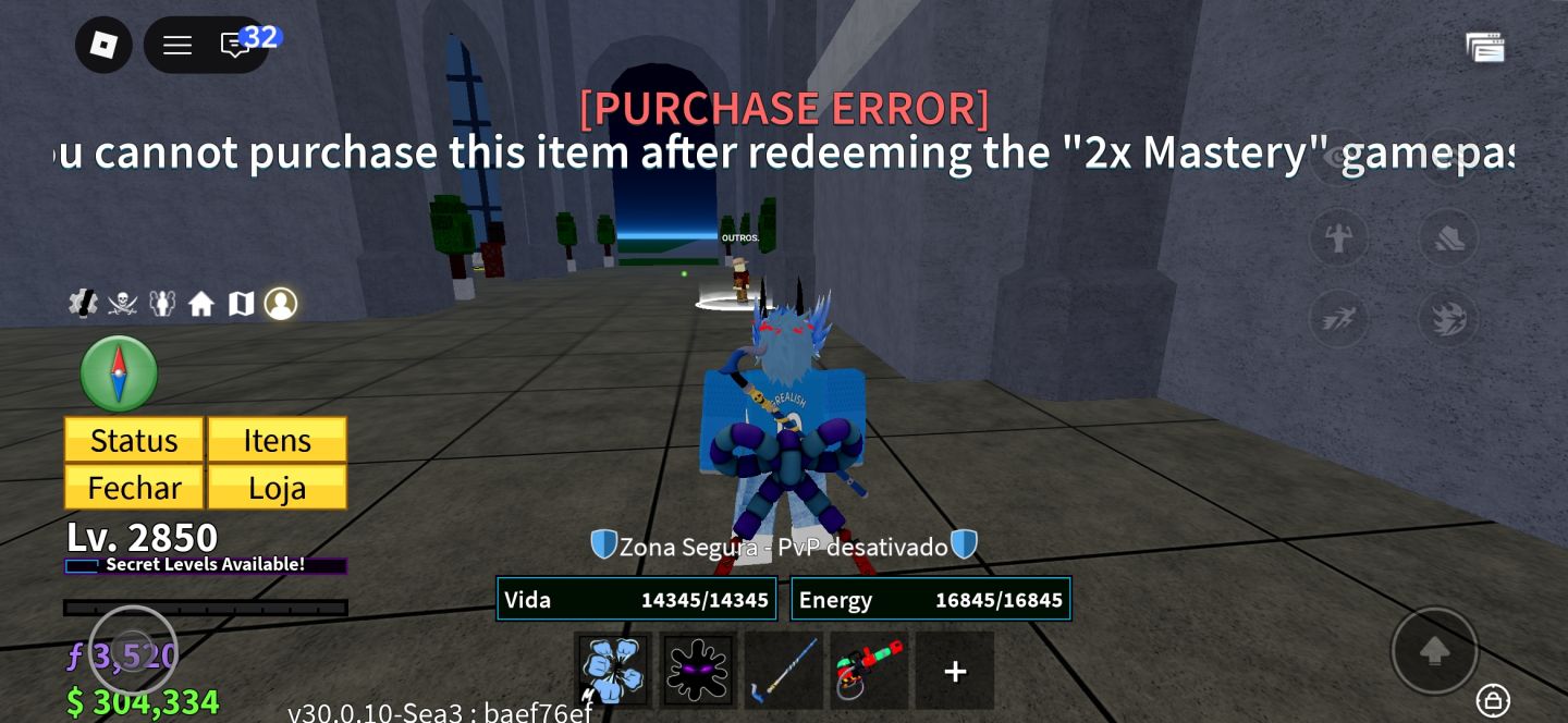 CONTAS BLOX FRUITS(BUDDA PERM , YORU , 2 MONEY E ETC) PROMOÇÃO DIA DAS CRIANÇAS