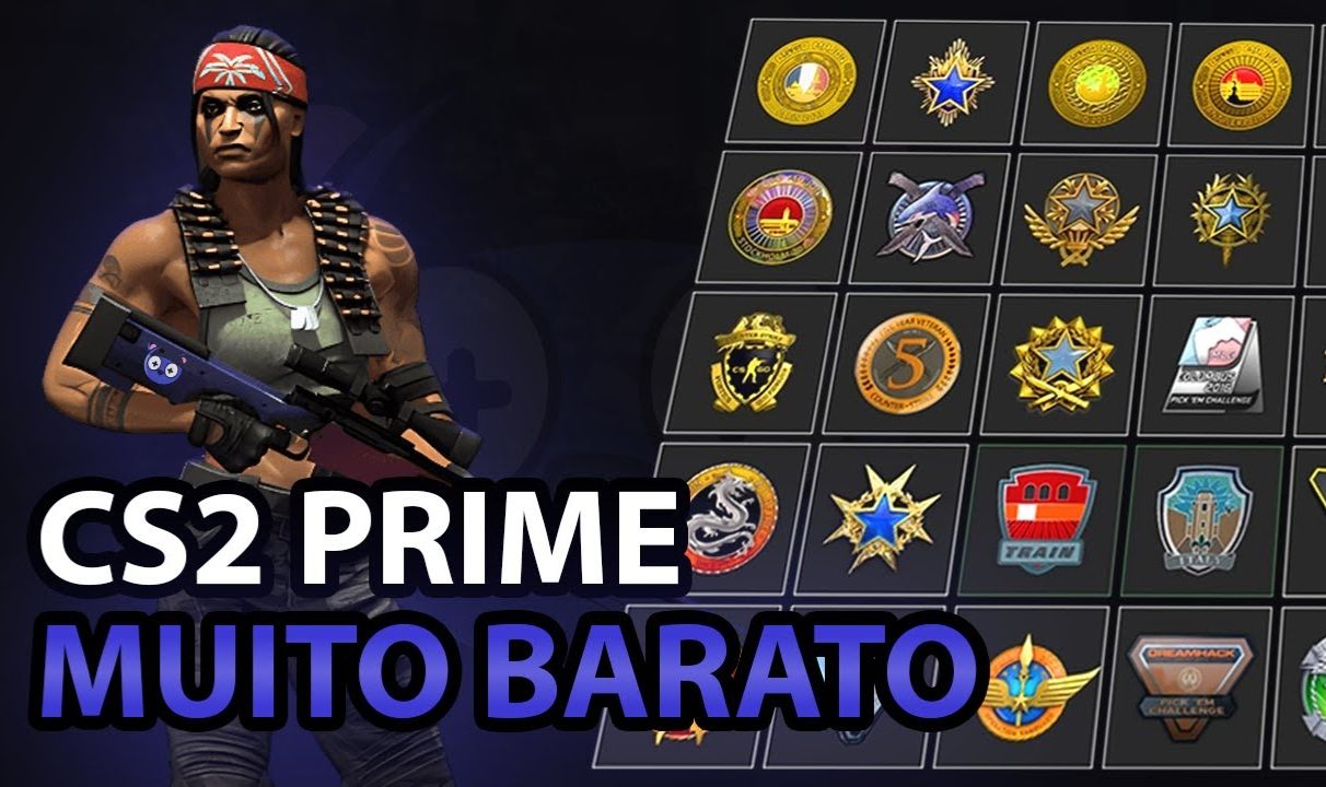 CONTA CS2 - PRIME 6K+ HORAS - LVL 13GC SEM RESTRIÇÕES - nao é primeiro email