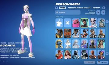 CONTA FORTNITE COM MUITAS SKINS RARA E TRYHARD