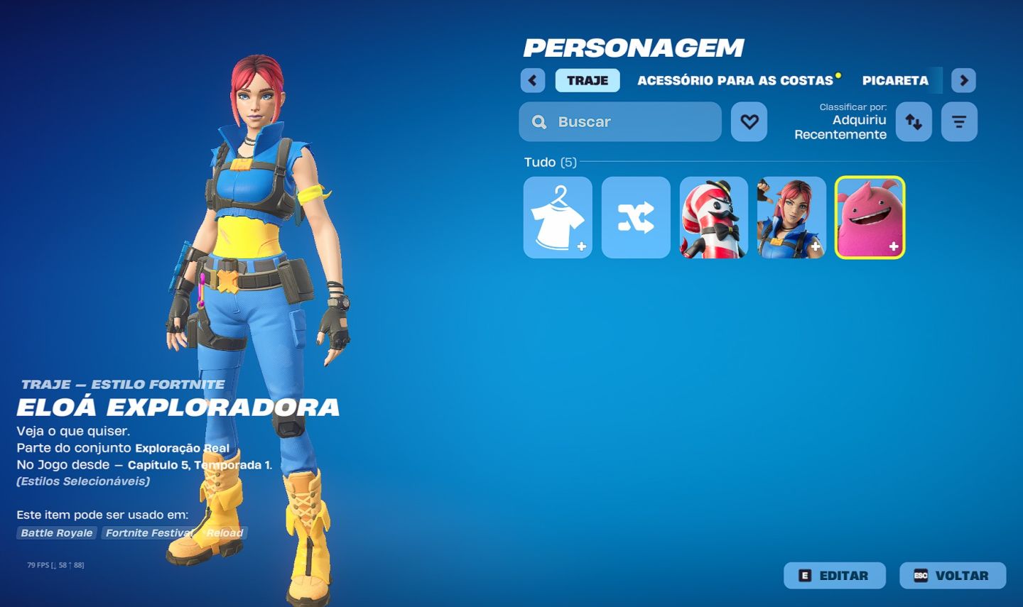 CONTA FORTNITE 3 SKINS (LIMITADO)