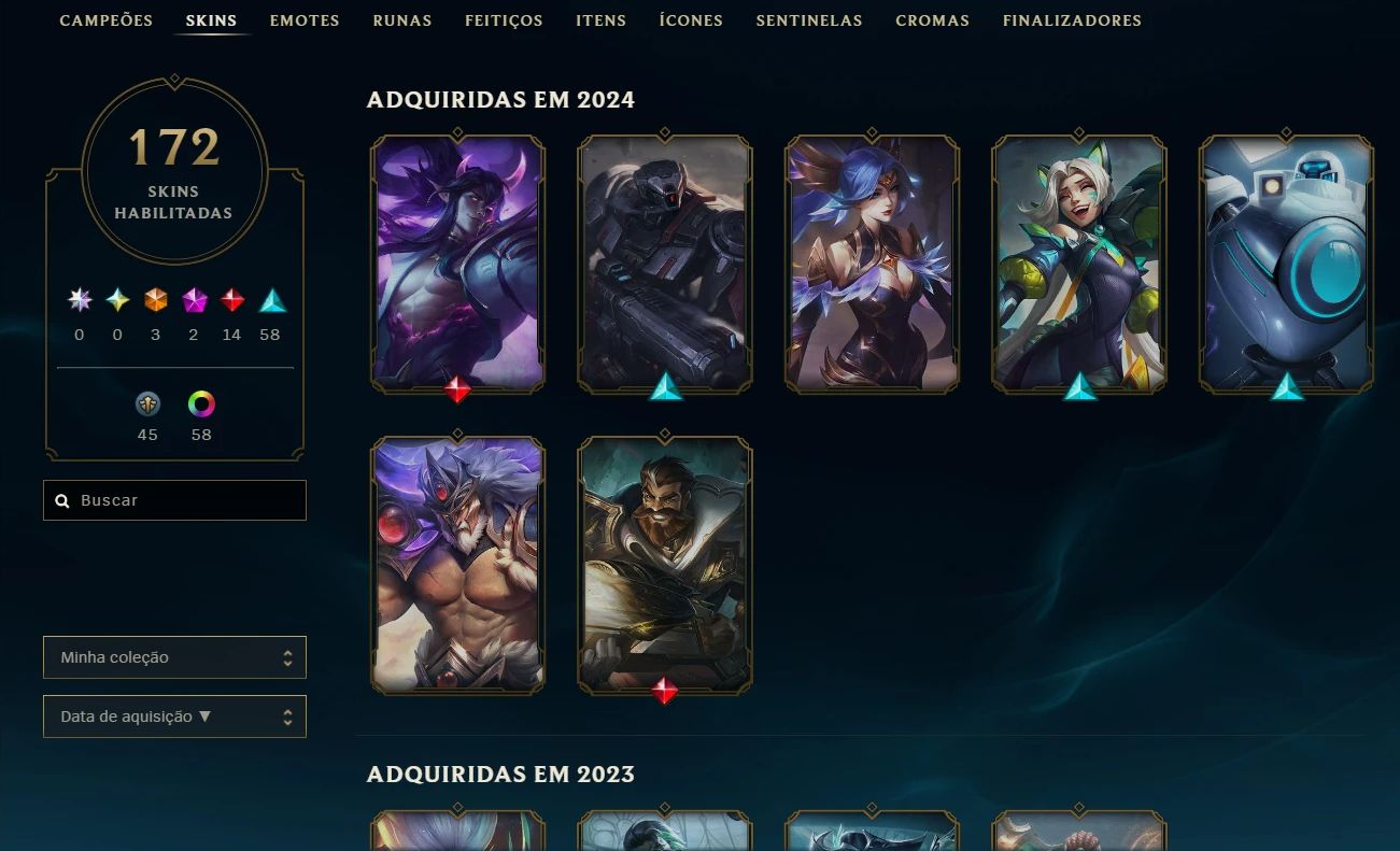 CONTA DE LOL MAIN AD