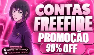 [Promoções]Contas Free Fire + punho + skins de parceria