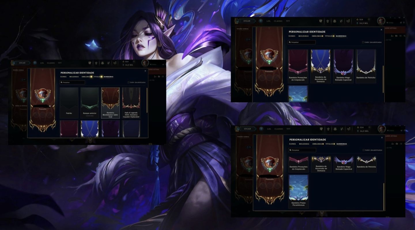 Conta handlevel com Project Command Line Yi e 12 passes ativo + skins mítica