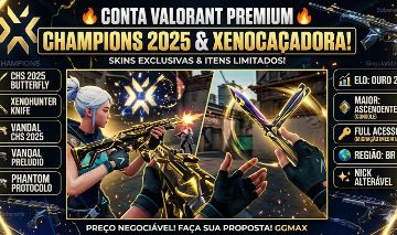 CONTA VALORANT - FULL ACESSO - PREÇO NEGOCIAVEL