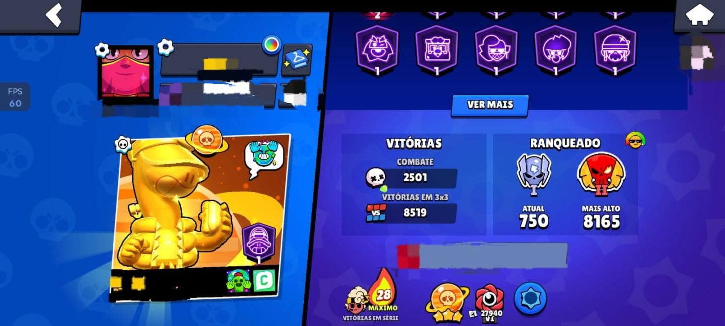 CONTA BRAWL STARS COMPLETA E FULL
