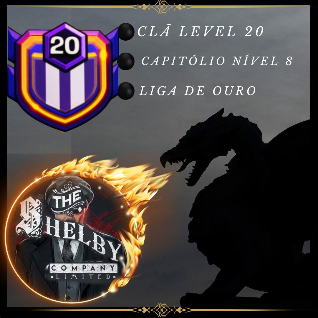 Clãs De Clash of clans Vários níveis Disponíveis.