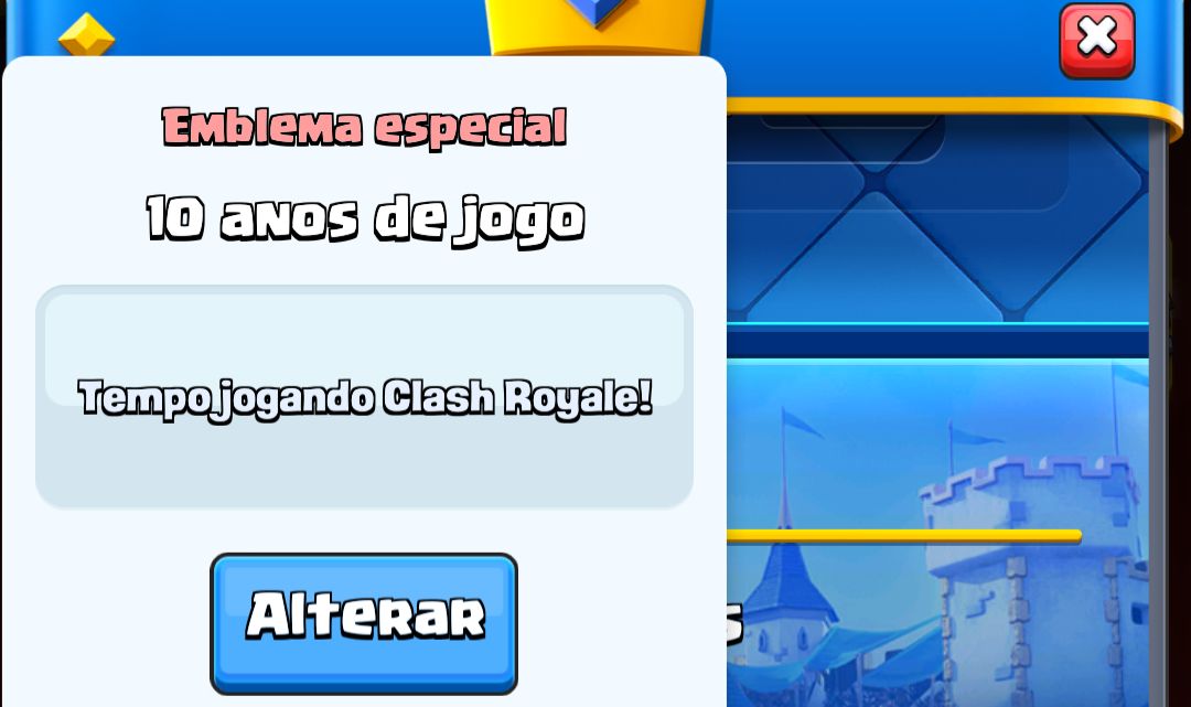 Conta de clash royale antiga muito boa
