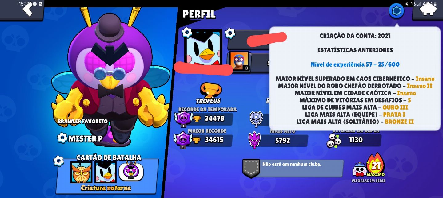 CONTA DE CLASH ROYALE | CLASH OF CLANS | BRAWLS STARS | 4ANOS PARA CIMA