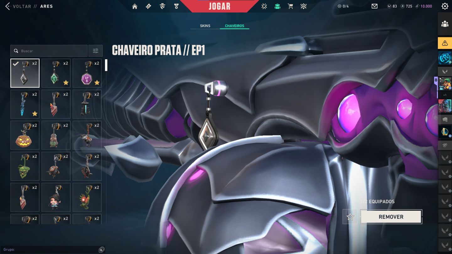 Conta riot com (LoL 219 skins) e (valorant conta criada ep1 ato1)