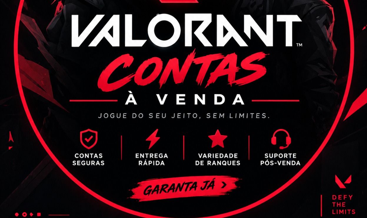CONTAS DE VALORANT + BARATO DO SITE (somente região br)