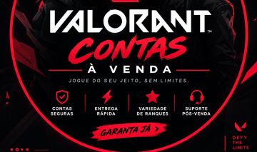 CONTAS DE VALORANT + BARATO DO SITE (somente região br)