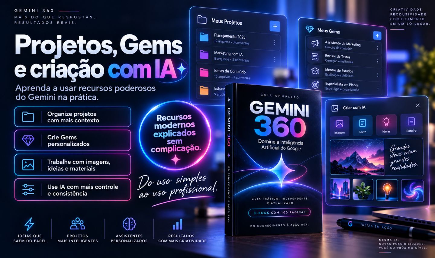 GEMINI 360 Domine a Inteligência Artificial do Google