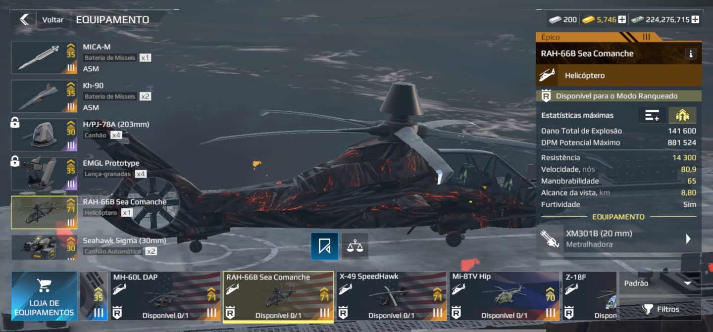 Conta de modern warships