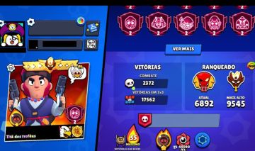 CONTA MUITO UPADA, ATIVA, RARA E PERFEITA PRA JOGAR | BRAWL STARS.