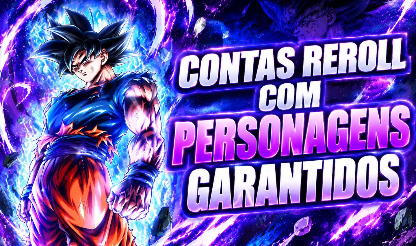 PROMOÇÃO | DRAGON BALL LEGENDS REROLL | 200K CC | ANDROID E IOS | MENOR PREÇO