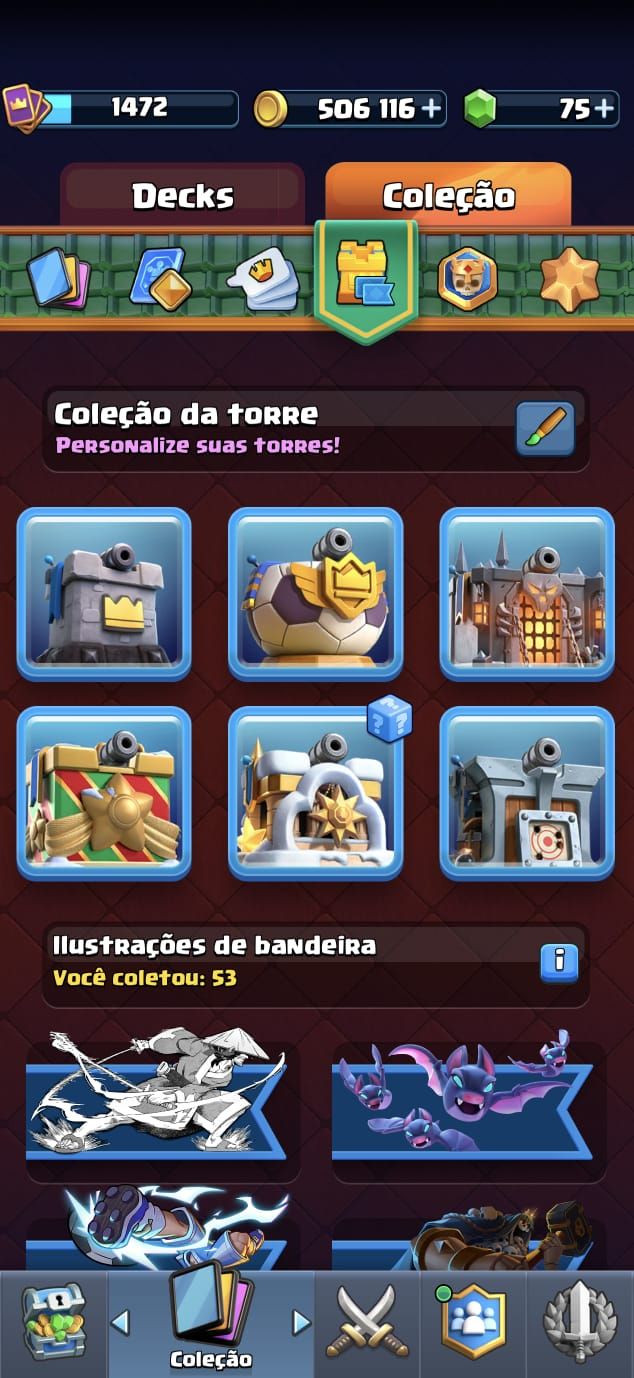 COMBO BRAWL STARS + CLASH ROYALE | 21K BS + 10.8K CR | Conta Supercell | +4 Anos