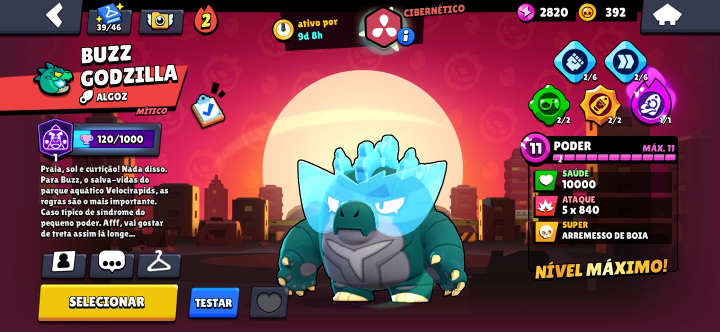 CONTA BRAWL STARS | 110K 106 BRAWLERS (90 Full) VARIAS SKINS RARAS!