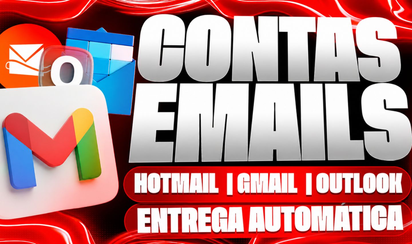 REESTOCK - CONTAS GMAIL NOVAS MENOR PREÇO- IP BR (Entrega Automática)