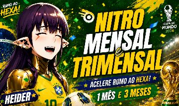 DISCORD NITRO 3 MESES / 1 MES + 6 IMPULSOS + GIFT + ATIVAÇÃO BARATA