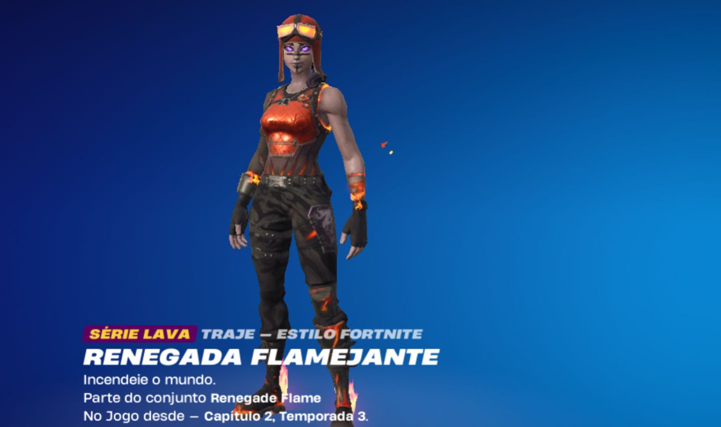RENEGADA FLAMEJANTE + 45 SKINS + 58 ASAS + SONIC