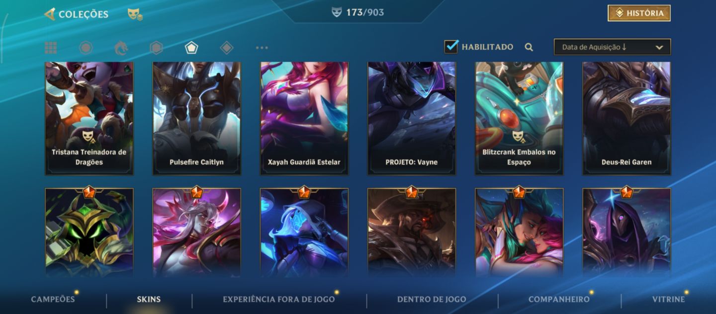 Conta Wild Rift