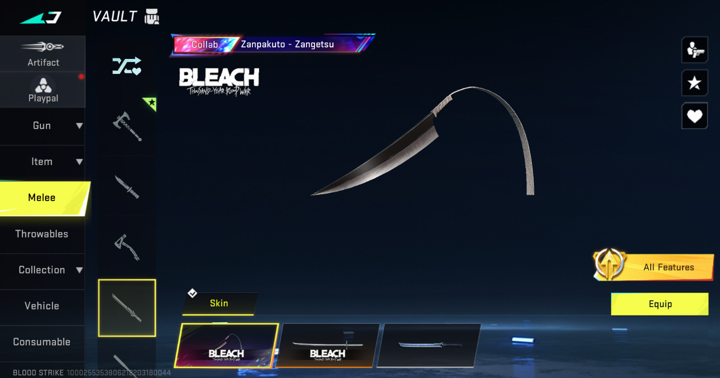 CONTA BLOODSTRIKE COM FOICE E ZANPAKUTO ICHIGO