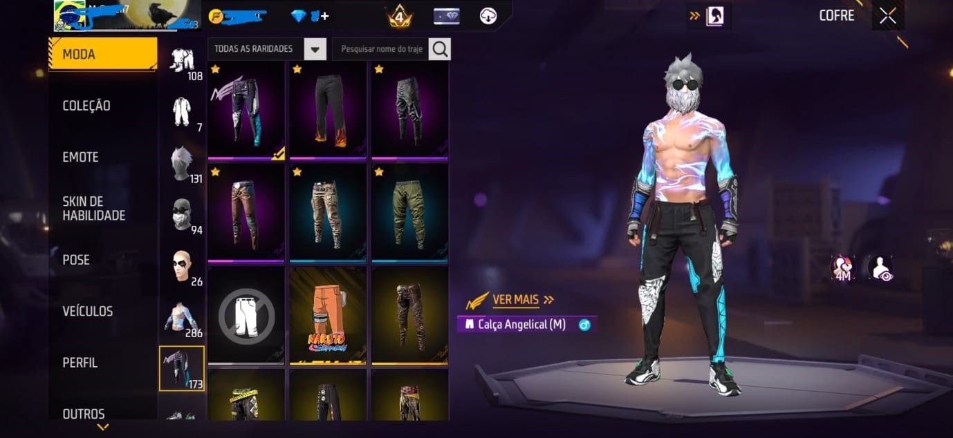 VINCULO NO SEU E-MAIL | CALÇA ANGELICAL+TÊNIS ANGELICAL+TOP CRIMINAL +NARUTO