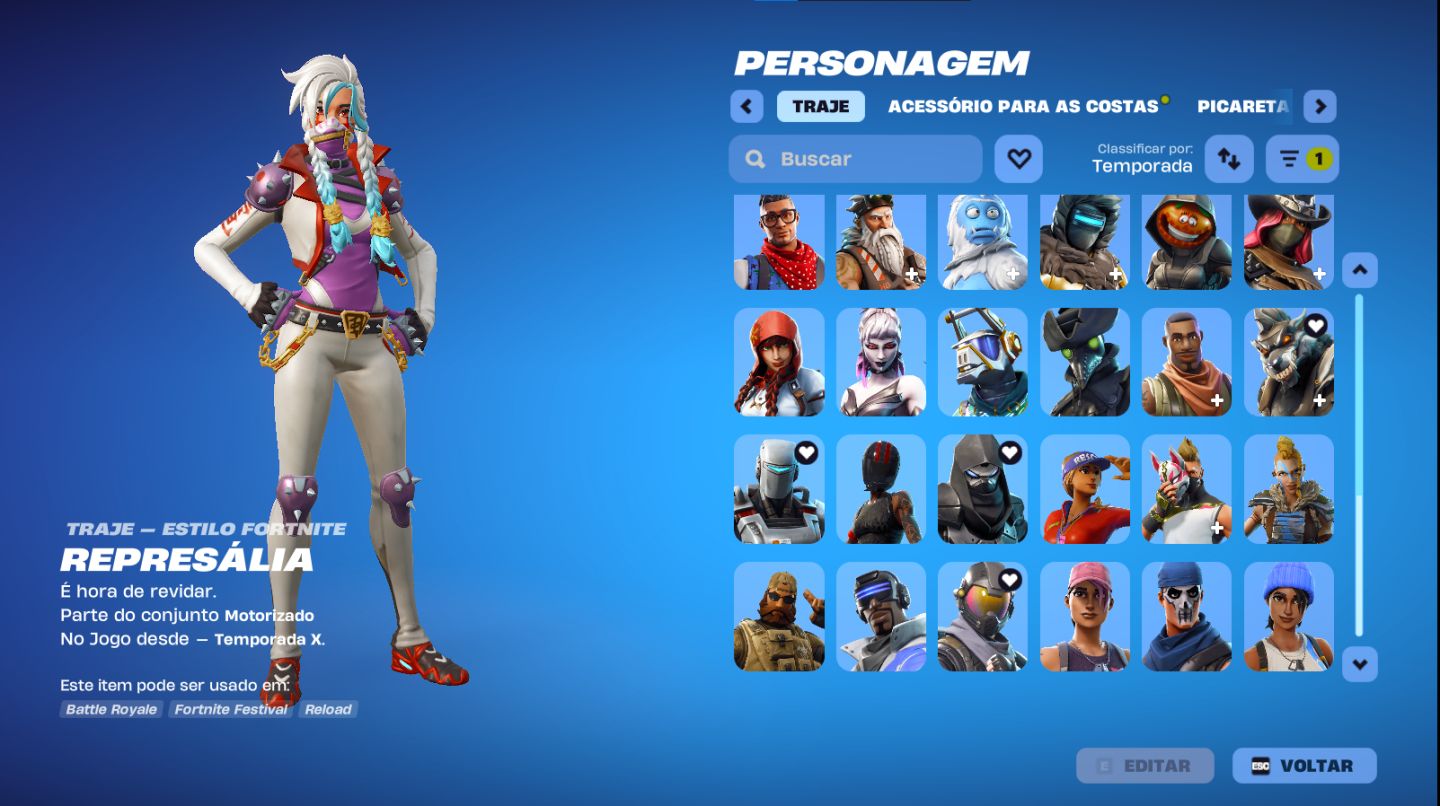Conta Rara Fortnite!! Skins antigas de passes, danças e Salve o Mundo fundador!