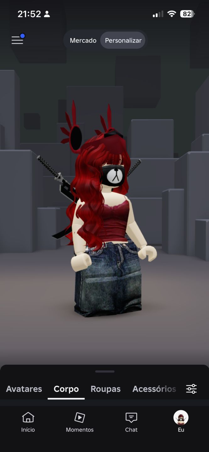 Conta de Roblox com muita skin Feminina e masculina