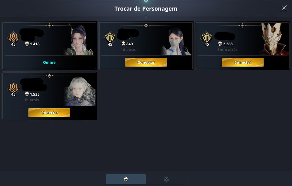 Conta aion 2 clerigo 2.268/108k + 3 alts level 45, 2 com 1400+