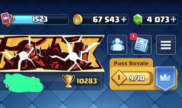 Conta Clash Royale 10.200+ Troféus | Todas as Cartas Desbloqueadas