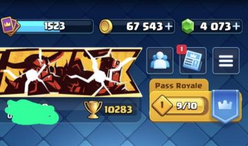 Conta Clash Royale 10.200+ Troféus | Todas as Cartas Desbloqueadas
