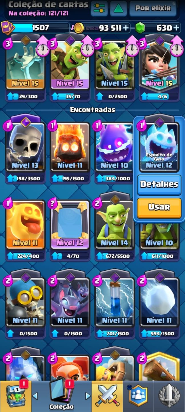 Conta de Clash Braba Nível 54 e 10k de troféus!!!