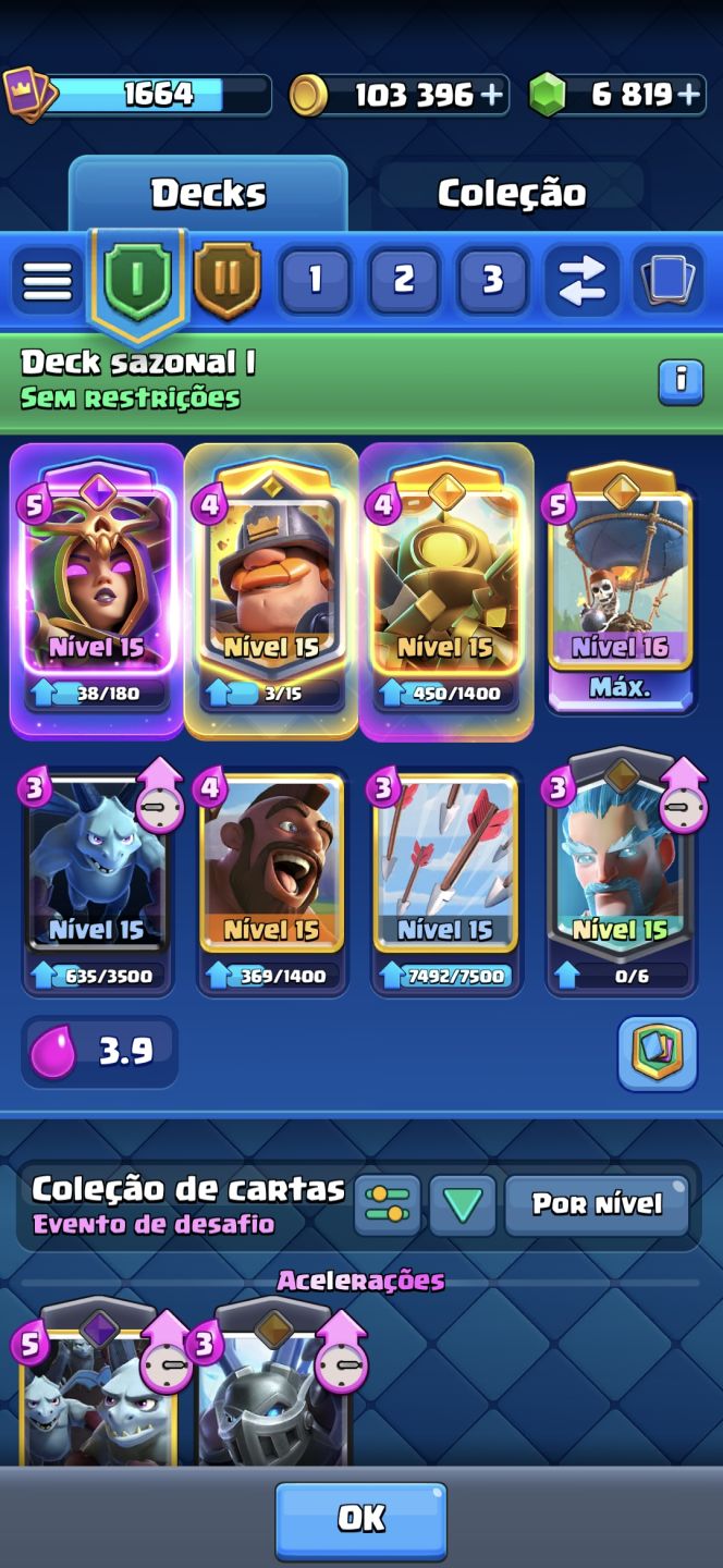 Muitas Contas Fortes da Supercell Juntas Cv17, clash 14k de troféus, etc