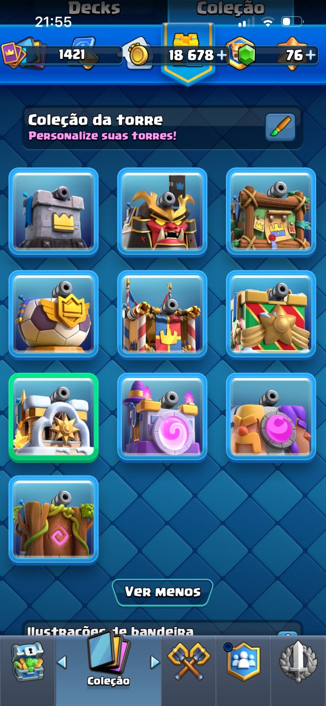 CONTA CLASH ROYALE ARENA 26 (ACEITO OFERTAS)