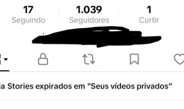 Conta tik Tok mais de 1k seguidores Live liberada