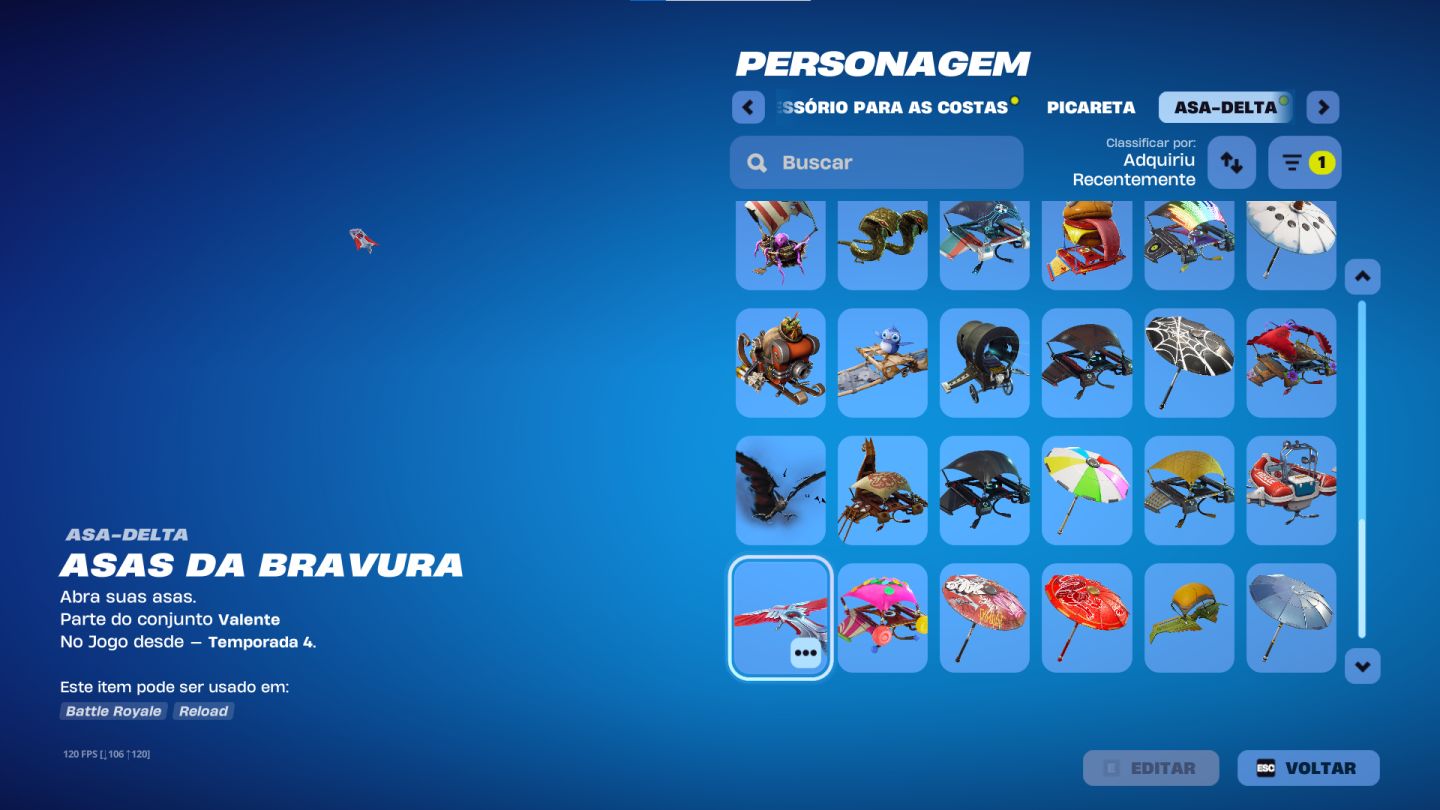 Conta FORTNITE com o TRAVIS SCOTT com os 2 Emotes Dele!