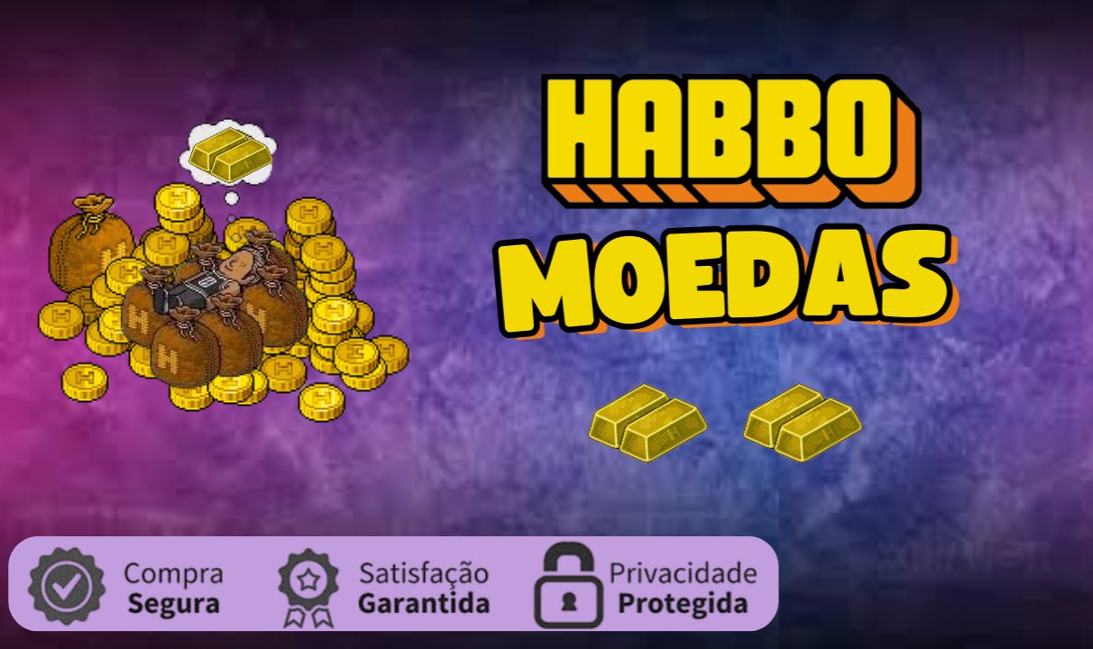 HABBO MOEDAS | 50c : 1000c | +QUANTIDADE +ECONOMIA