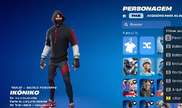 Conta de Fortnite com ikonik