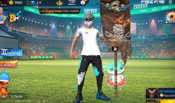 Conta de free fire barata, Barbinha, bandeirão e mais, olhe fotos e descrição