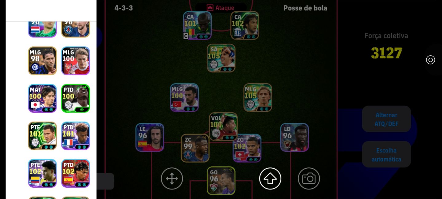 Conta efootball para começar bem