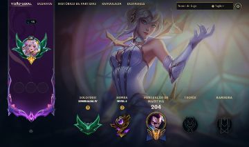 CONTA ESMERALDA 4 / 50 SKINS / LUX ELEMENTALISTA + LUX PRESTIGIO / 15K EA