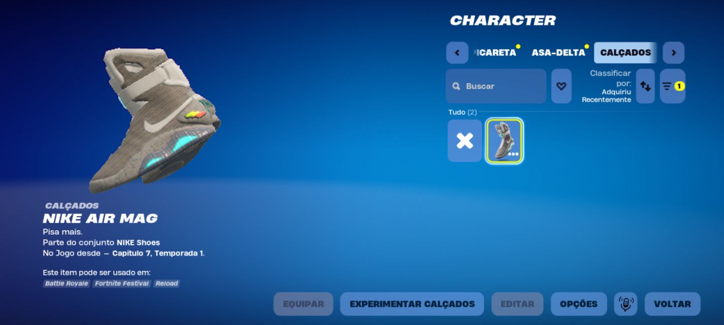 Conta fortnite com 13 skins