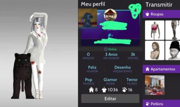 Conta feminina Avakim life Lvl 24