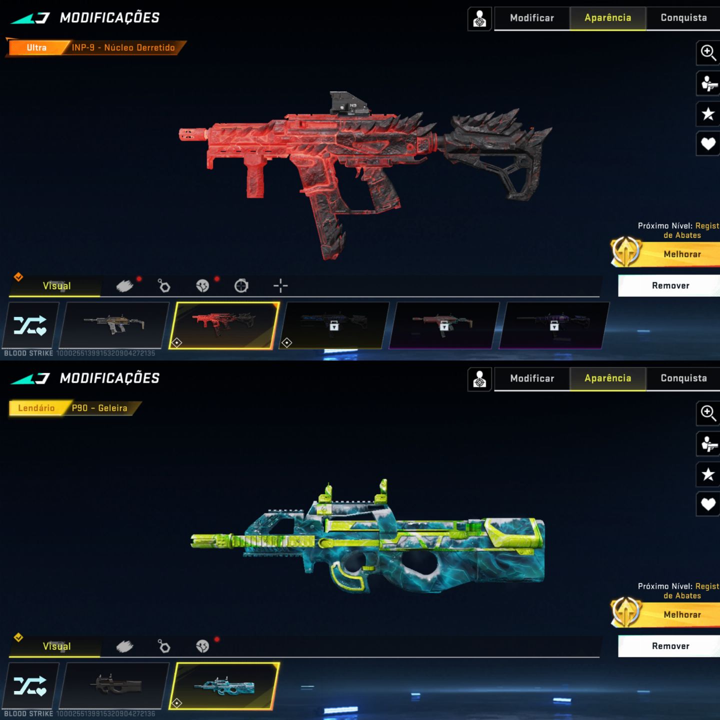 CONTA BLOOD STRIKE TOPZERAA COM MUITAS SKINS FULL ACESSO