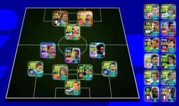 Conta efootball 3267+ força, del Piero, best Haaland bit time e companhia