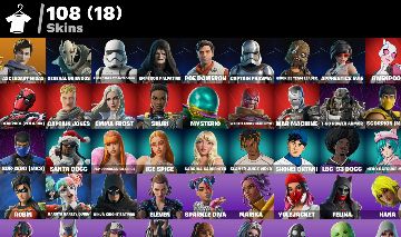 CONTA FN CO 108 SKINS-TRYHARDS
