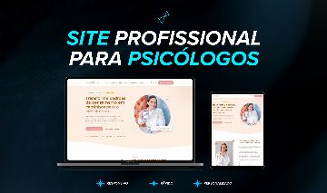 SITE PROFISSIONAL PARA PSICÓLOGOS E PSICÓLOGAS | MODERNO E RESPONSIVO