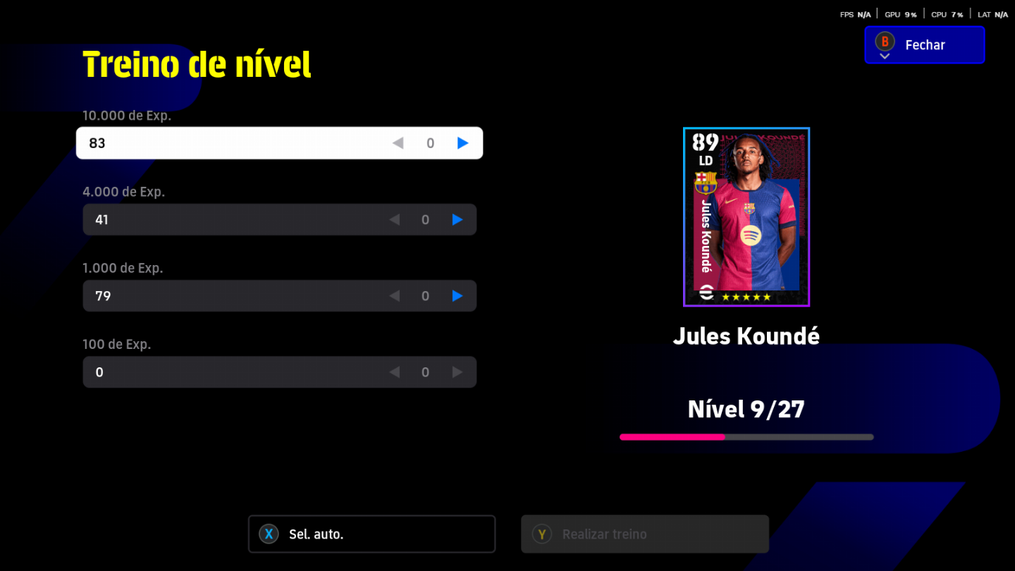 Efootball2025 conta de pc stean,todos jogadores bugados Neymar 105 duplo inpeto
