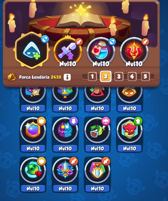 CONTA RUSH ROYALE TOP
